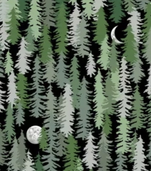 60" Winter Fleece - Black Midnight Pines Anti-Pill